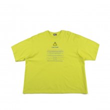 CAUTION Logo T-shirts - YE