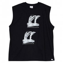 LUNCH TIME SLEEVELESS - BLACK