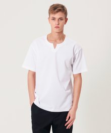 노치넥 티셔츠 WHITE