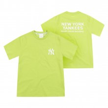 NY 레터링 베이직 티셔츠 (LIME)
