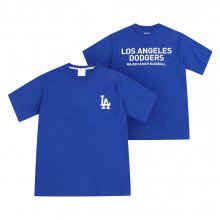 LA 레터링 베이직 티셔츠 (BLUE)