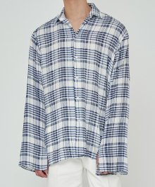 SUMMER TARTAN CHECK SHIRTS WHITE