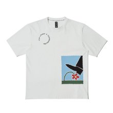 [TIM LAHAN] flower t-shirt_CWTAM19483WHX