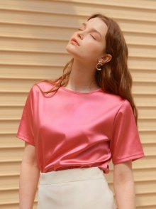 SILKY T-SHIRTS_PINK