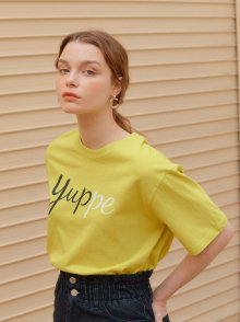 COLOR YUPPE T-SHIRTS_YELLOW