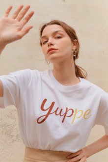 COLOR YUPPE T-SHIRTS_WHITE