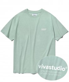 LOCATION LOGO SHORT SLEEVE IS [MINT]