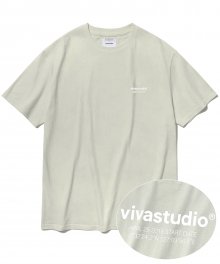 LOCATION LOGO SHORT SLEEVE IS [IVORY]