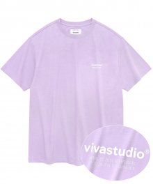 LOCATION LOGO SHORT SLEEVE IS [LIGHT PURPLE]