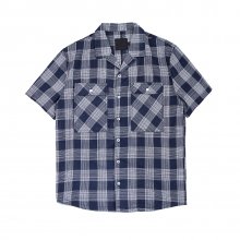 WESTERN CHECK SHIRT NAVY