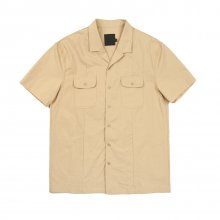 CRISPY PEN POCKET SHIRT BEIGE