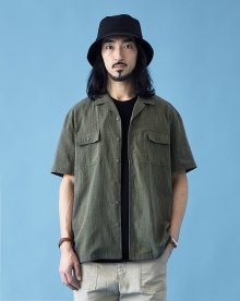 ROPETYPE STRIPE SHIRT KHAKI