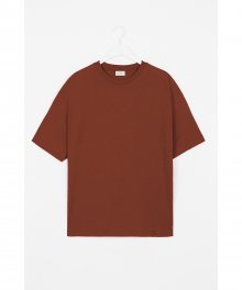 수피마30 오버핏 티셔츠 (브릭)