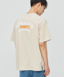 오프닝 와펜 OG 티셔츠 (beige)