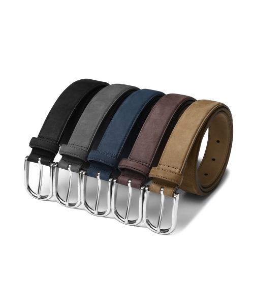 무신사 스탠다드(musinsastandard) 누벅 레더 벨트_30mm