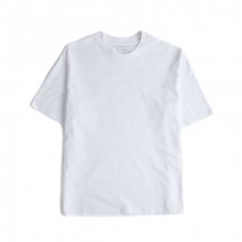 19S/S 세미 오버핏 티셔츠 (화이트)