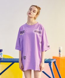 [unisex] 포인트 T (purple)