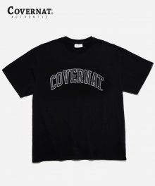 OVER FIT ARCH LOGO TEE BLACK