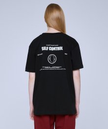 SELF CONTROL T-SHIRTS (BLACK)