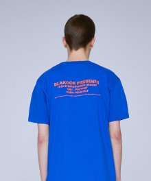 LETTERING T-SHIRTS (BLUE)