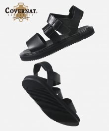 NOMAD LEATHER SANDALS BLACK