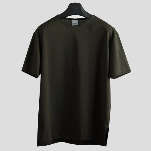 집시(jipsy) 오버사이즈 쿨링베이스 티셔츠 -다크 올리브-