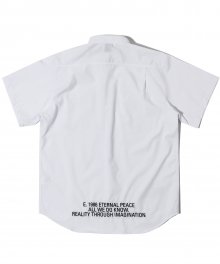 USF Embroidered Half Shirts White