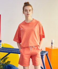 [unisex] 피그먼트 T (orange)