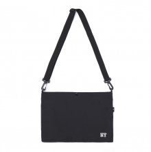 NYLON NY LOGO SACOCHE BAG BLACK