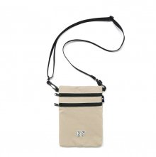 NYLON UTILITY POUCH SMALL BEIGE