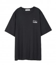 유니섹스 애니벌세리 팜트리 프린트 티셔츠  atb317u(Black)