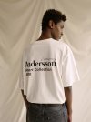 유니섹스 앤더슨 리조트 컬렉션 티셔츠  atb316u(White)