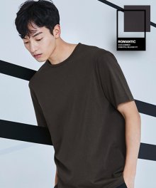 ESSENTIAL RELAXED FIT T-SHIRT(CHOC GRAY)