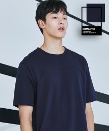 ESSENTIAL RELAXED FIT T-SHIRT(NAVY)