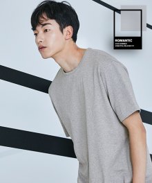 ESSENTIAL RELAXED FIT T-SHIRT(GRAY)