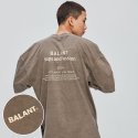 발란트(BALANT) 피그먼트 호프 앤드 패션 티셔츠 - 브라운