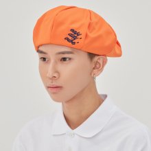 E.D.V Newsboy Cap_Orange