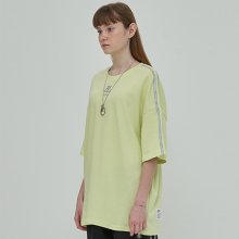 REFLECTIVE LINE T - LIME