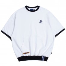 Pocket Sweat T Shirt_White