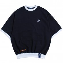 Pocket Sweat T Shirt_Navy