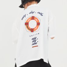 Life Belt Souvenir Shirts_White