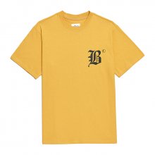 BC 뉴 레터링 1/2 티셔츠 옐로우