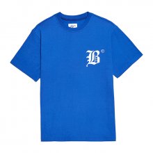 BC 뉴 레터링 1/2 티셔츠 블루