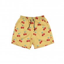 Cherry Bear Hawaiian Pants_Yellow