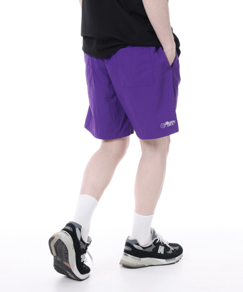 모더먼트(moderment) [UNISEX] 유틸리티 나일론 쇼츠 [퍼플]