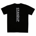 스탠드업(STANDUP) 버티컬스탠드업 블랙컬러 티셔츠