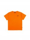 웨이브 반팔 티셔츠 오렌지
