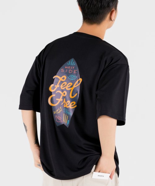 스텔라비(stellabe) 오버핏 필프리 반팔티 black