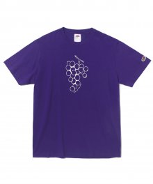 GRAPE LINE T-SHIRTS PURPLE