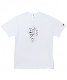 GRAPE LINE T-SHIRTS WHITE